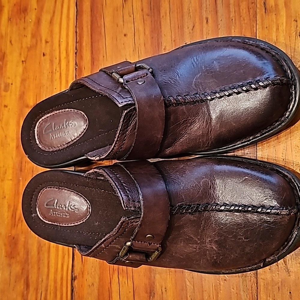 Clarks Artisan mules/ clogs
